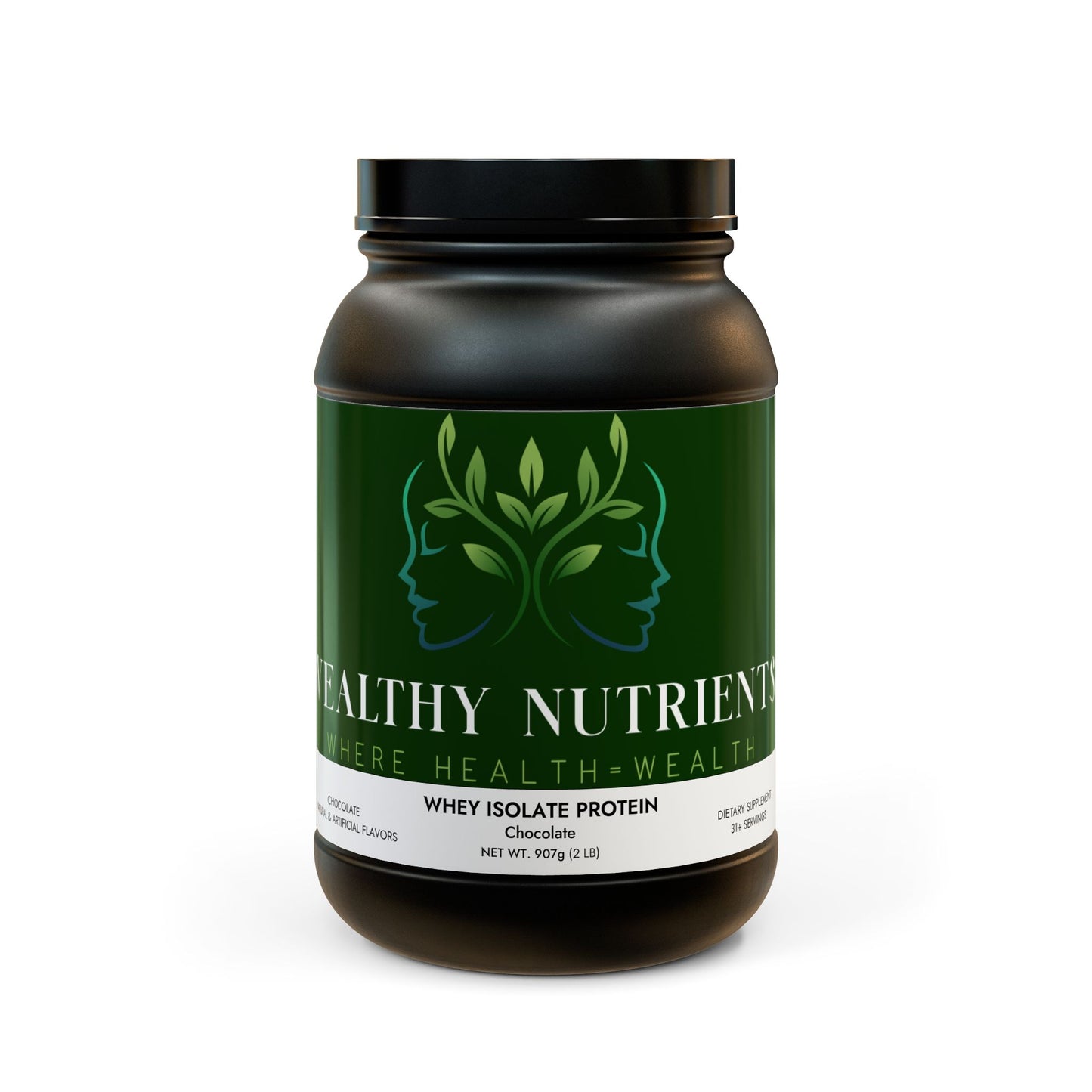 Whey Isolate Protein Supplement (907g, 2lb)