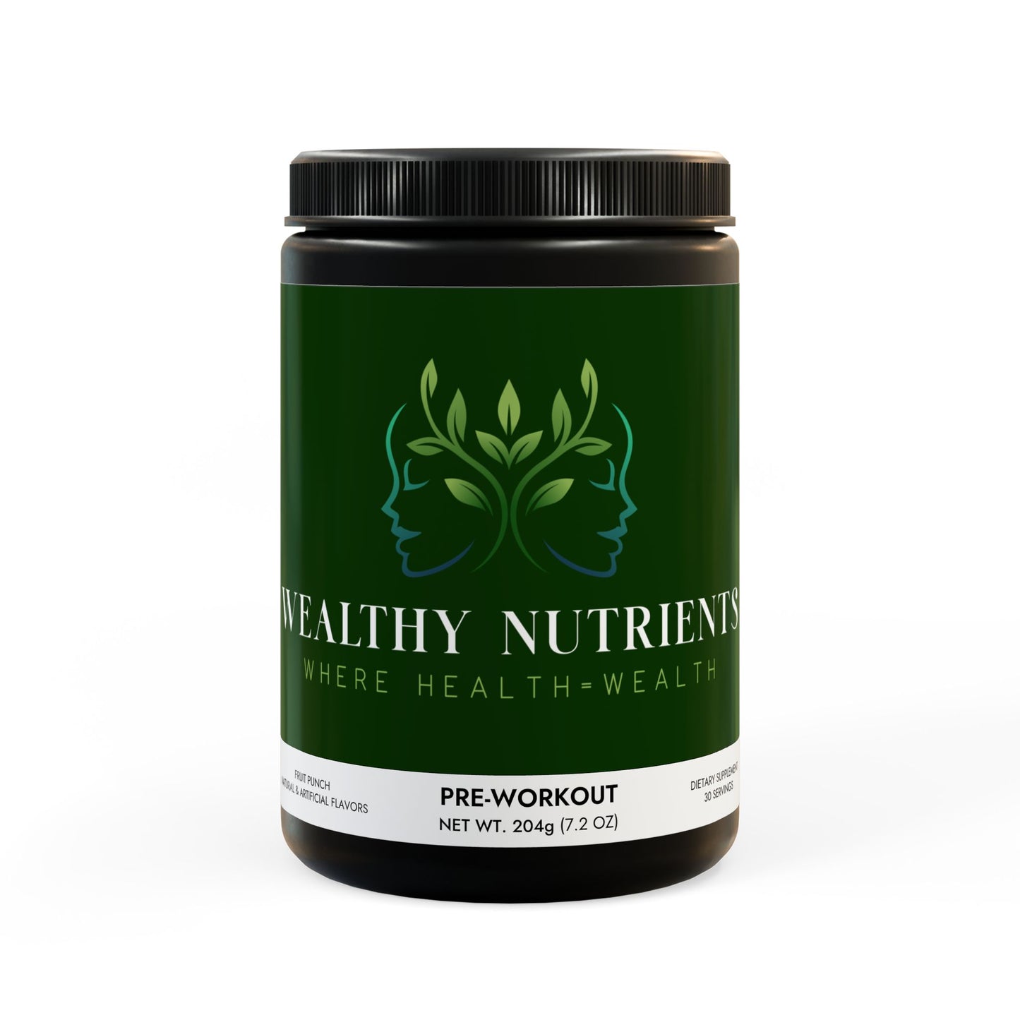 Pre-Workout Supplement, Fruit Punch (204g, 7.1oz)