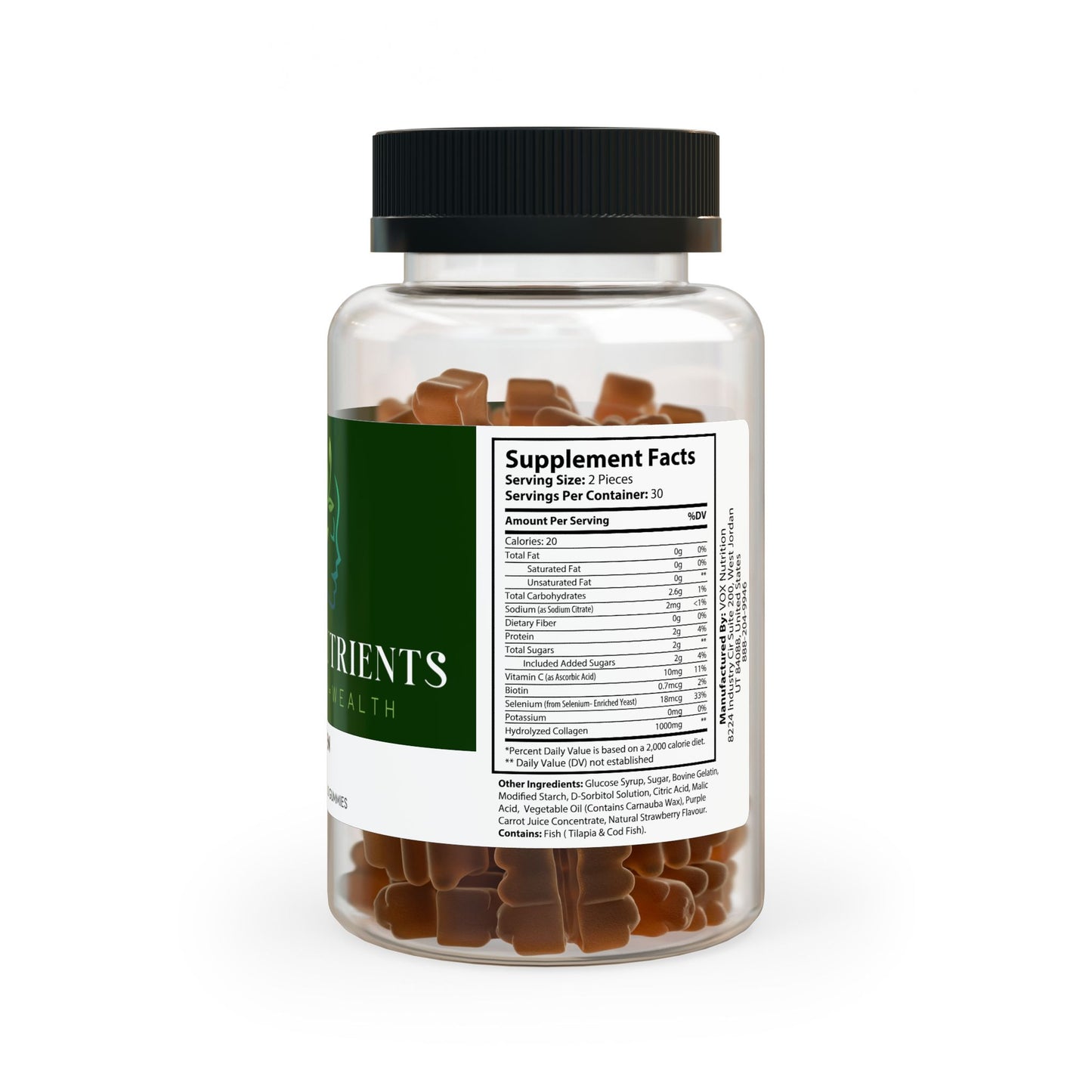 Collagen Gummies (60 Gummies)